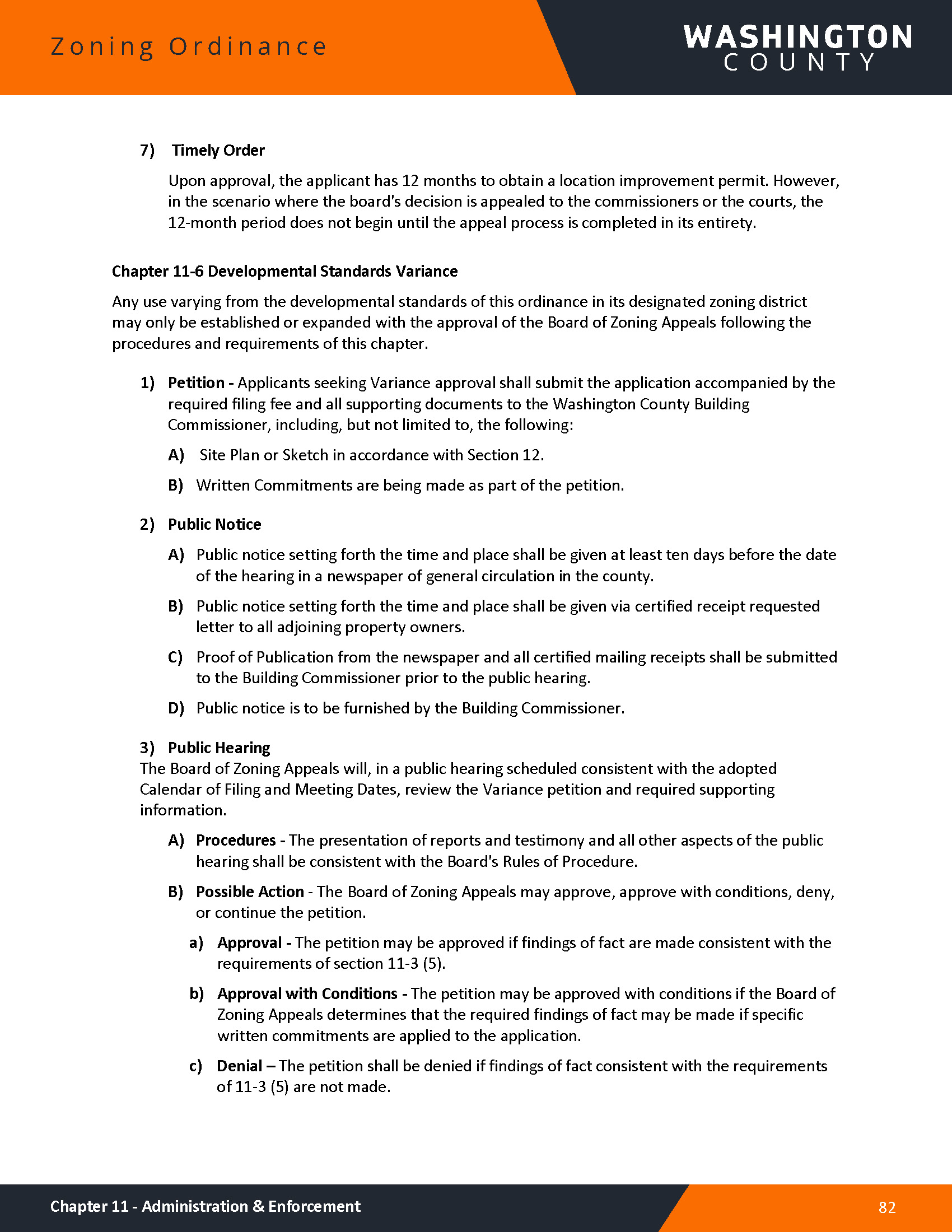 Washington County Zoning Ordinance1 12 25 Page 087